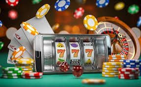 Live Casino Hold'em table with dealer and community cards displayed on HD screen